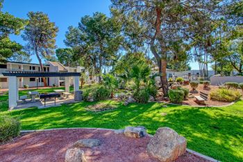 Beautiful landscaping